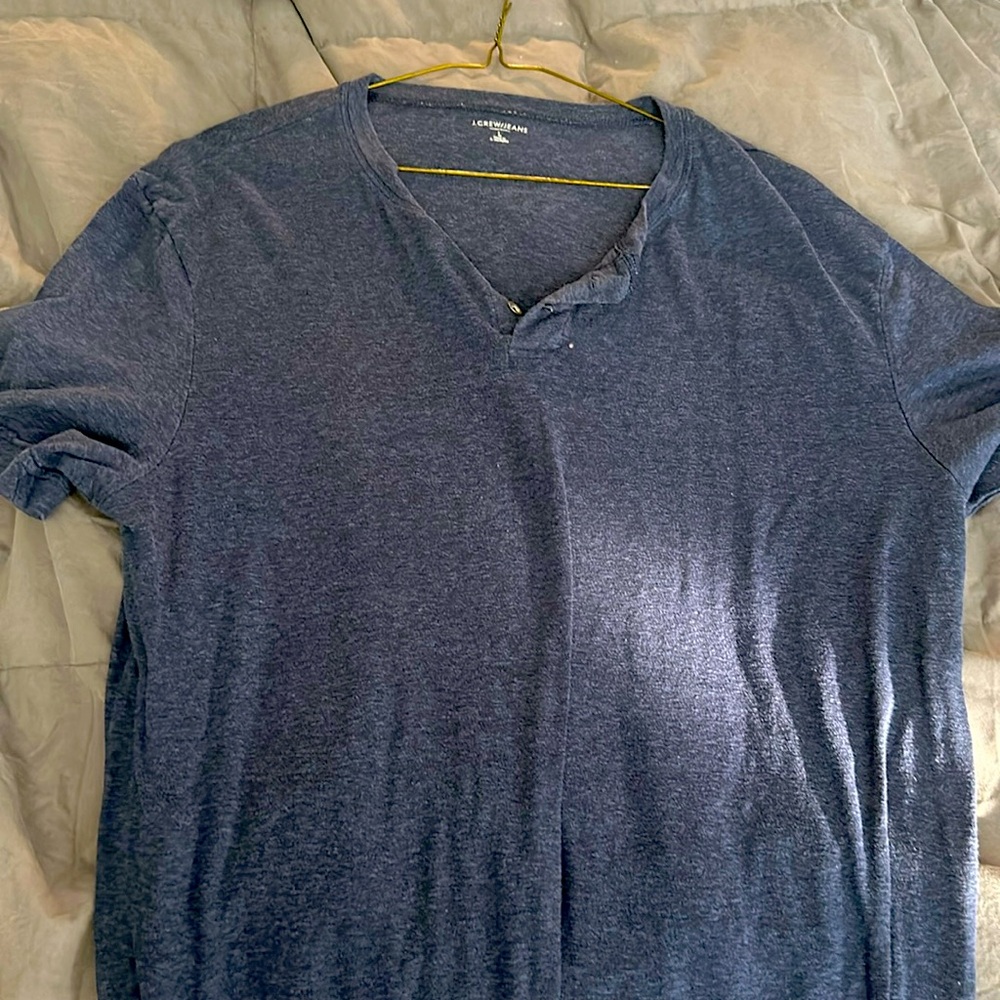 Men’s short sleeve J Crew T shirt - Large
